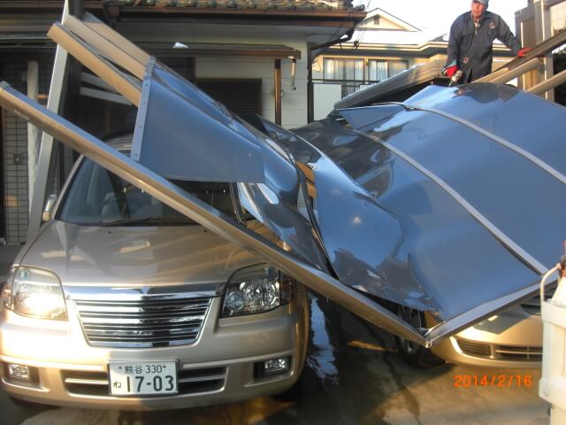 台風に備えるためのカーポート選びと対策